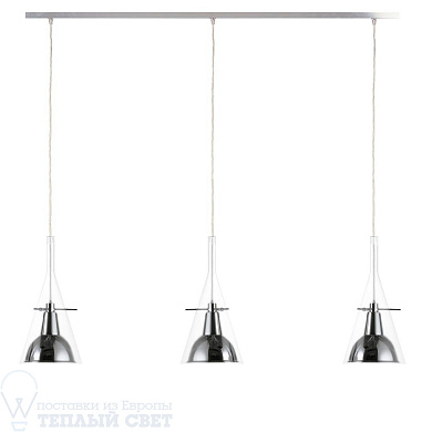 подвесной светильник с прозрачным плафоном, большие размеры