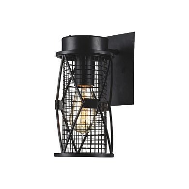 Бра Favourite Mesh 1783-1W — бра в стиле лофт с кубическим плафоном из сетки