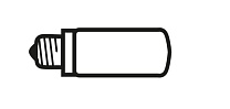LAMP.LED 8W E14 T28 Dimmerab. 2700K 900lm 220-240V
