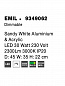 9349062 EMIL Novaluce светильник LED 30Вт 220-240В 2362Lm 3000K IP20