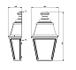 104040009 Roger Pradier Avenue 4 WALL-LIGHT IN ALUMINIUM, E27, IP44, CLASS 1, OPAL M Накладное бра — фото 1