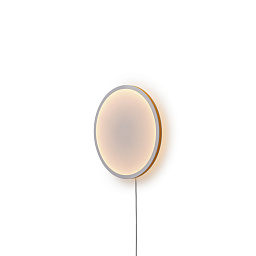 Calm Wall Lamp настенный светильник Muuto White/Orange - Ø 50 CM CALWAT500103