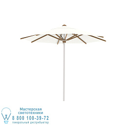 Shady umbrella 3m round stainless steel pole & teak ribs Royal Botania Shady уличный зонт