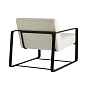 6934 Vince Lounge Chair Frost Chenille Arteriors мягкое сиденье