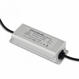 ST413.048.200 ST-Luce Band блок питания 200Вт с выходом 48V в белом корпусе для шинопровода