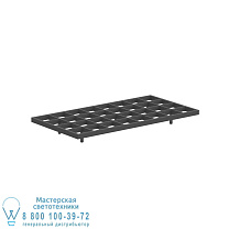 MOZAIX LOUNGE ALUMINIUM BASE 195x100 АНТРАЦИТОВЫЙ Royal Botania