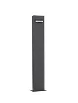 Sandy Black AIuminium & Anti-Glare Acrylic Diffuser LED 6 Watt 335Lm 3000K 100-240V IP65 L: 12 W: 7.2 H: 80 cm