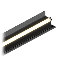Светодиодные алюминиевые профили для контурной подстветки Led technology LINEAR 3038 U F B + PC MAT черный