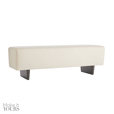 8116 Palmero Bench Muslin Arteriors диван