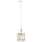 Vath 8" 1 Light Foyer White & Natural Brass подвесной светильник 52030WHNBR Kichler — фото 1