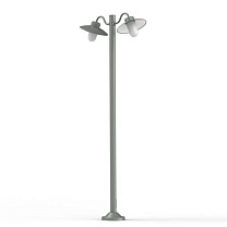 Belcour N° 5; Frosted glass E27 60W; Metal grey