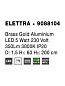 9088104 ELETTRA Novaluce светильник Led 5W 230V 350Lm 3000K IP20