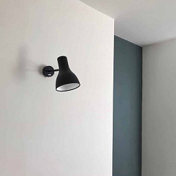 31232 Anglepoise Type 75 настенный светильник с металлическим плафоном и коротким кронштейном