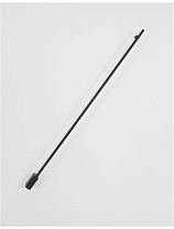 Sandy Black Aluminium LED 20 Watt 220-240 Volt 672Lm 3000K IP20 L: 120 W: 9 H: 3.5 cm