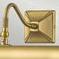 Подсветка для картин Picture Light Elstead PL1-20-BB шлифованная латунь — фото 2