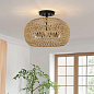 Потолочный светильник Casablanca Quoizel QZ-CASABLANCA-3SF-PBZ бронза palladian — фото 1