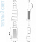 In-es.artdesign Cacio&Pepe Battery переносной настольный или настенный светильник красный IN-ES018BA-R — фото 1