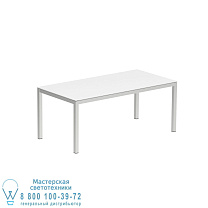 СТОЛ TABOELA 180X90CM + КЕРАМИЧЕСКАЯ СТОЛЕШНИЦА БЕЛАЯ Royal Botania