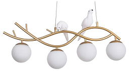 A3422SP-4GO Arte Lamp Eltanin подвесная люстра с четырьмя шарами