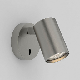 1286011 Astro lighting Ascoli светильник для чтения матовый никель