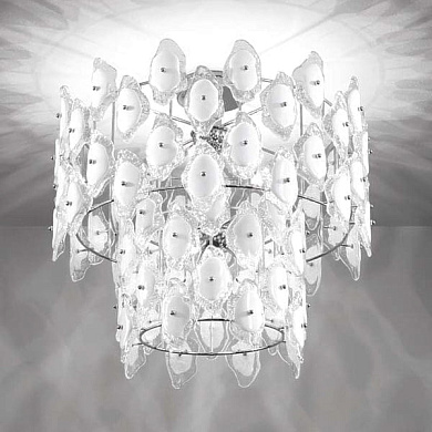 IDL Sofia 488/8PF Chrome+White потолочный светильник