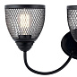 Voclain 24" 3 Light Vanity Light with Mesh Shade Black настенный светильник 55043BK Kichler — фото 6