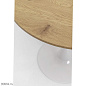 86792 Стол Schickeria Oak White Ø80см Kare Design