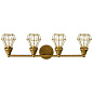 Bayley 31 Inch 4 Light Vanity Light Painted Natural Brass настенный светильник 37507 Kichler