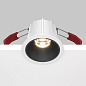 Alfa LED Maytoni встраиваемый светильник DL043-01-10W3K-D-RD-WB бело-черный — фото 4