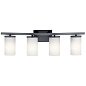 Crosby 4 Light Vanity Light Black настенный светильник 45498BK Kichler