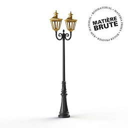 130013072 Roger Pradier Louis Xiii уличный фонарный столб с двумя рожками и стеклянными плафонами