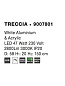 9007801 TRECCIA Novaluce светильник LED 47Вт 230В 2800Lm 3000K IP20