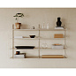 8367 Shelf Library Frama Настенная полка двойная стальная 108.4x80 — фото 2