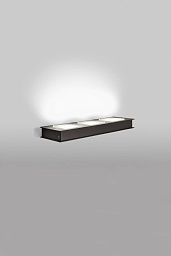 F38G03 Black Fabbian Quarter настенный прожектор черный с регулируемым углом наклона