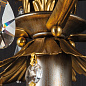 HL 6-1600/1 silber-gold Miramare Orion подвесной светильник с кристаллами — фото 3