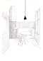 Подвесной светильник Acrobate de Gras N°322 - Glass Ball 175 DCW éditions — фото 4