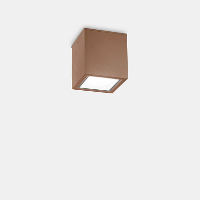 уличный потолочный светильник кофейно-коричневого оттенка