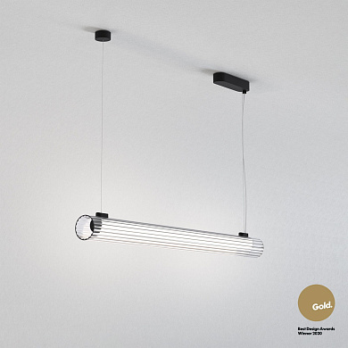 подвесной светильник матовый чёрный