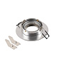 1007632 SLV NEW TRIA® 75 XL mount. ring round alu круглое алюминиевое монтажное кольцо — фото 2
