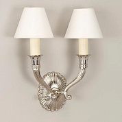 WA0214.NI.SE Sudbury Wall Light, 2 Arms, Nickel