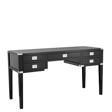 110024 Desk St. Andrew black finish стол Eichholtz