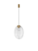 Antique Brass Steel & Glass LED 6Watt 220-240Volt 390Lm IP20 3000K L:30 W:21 H:180 cm