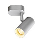 1002971 SLV NOBLO I Indoor LED surface-mounted ceiling light 2700 K silver потолочный одноламповый спот — фото 1