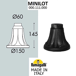 Парковый столб Fumagalli MINILOT