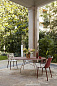05918XD Kartell Her Highest Highness Обивка кресла HHH, ткань, бордовый/стрекоза — фото 1