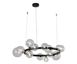 Люстра Kink Light Иона черный 07608-15A,19