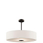 24" 3 Light Convertible Pendant Olde Bronze подвесной светильник 42122OZ Kichler — фото 2