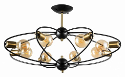 A1963PL-8BK Arte Lamp Glasgow потолочная люстра E27 8х40W