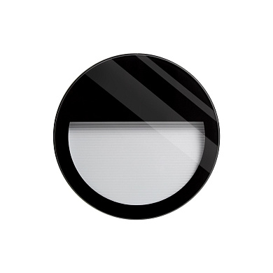 Уличный встраиваемый в стену светильник Verso Flat R RD Glass 140 Ghidini GH1360