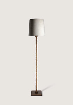 French Brass shown with 15 Bongo in Natural Linen with Cream Card lining